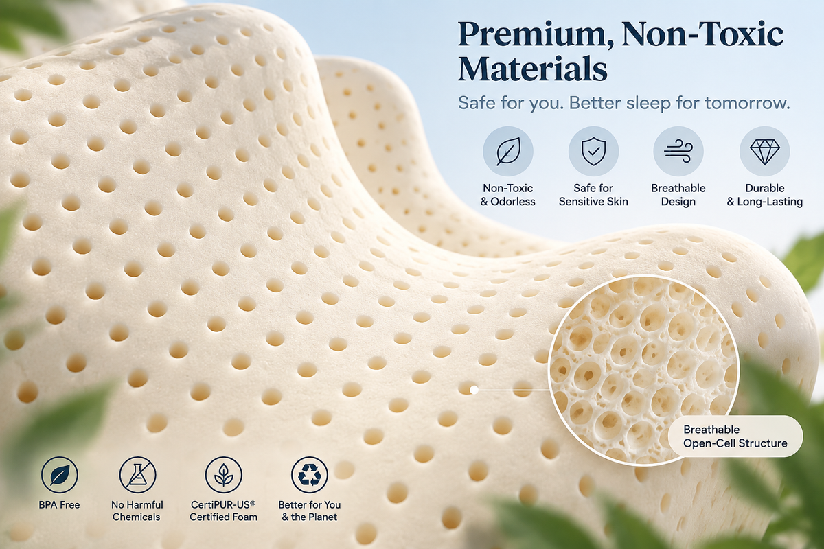 The CloudRest Ergonomic Pillow