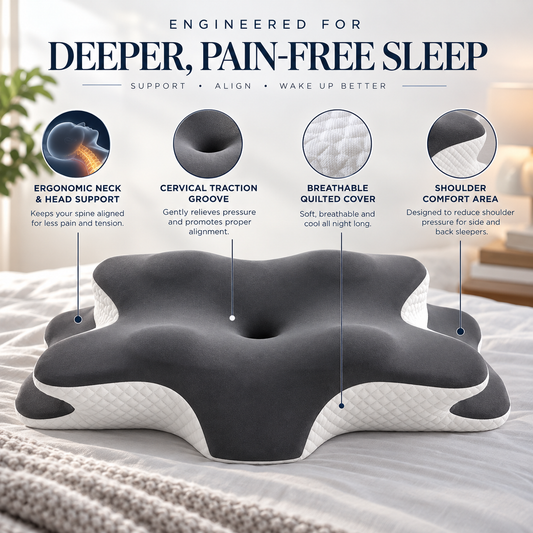 The CloudRest Ergonomic Pillow